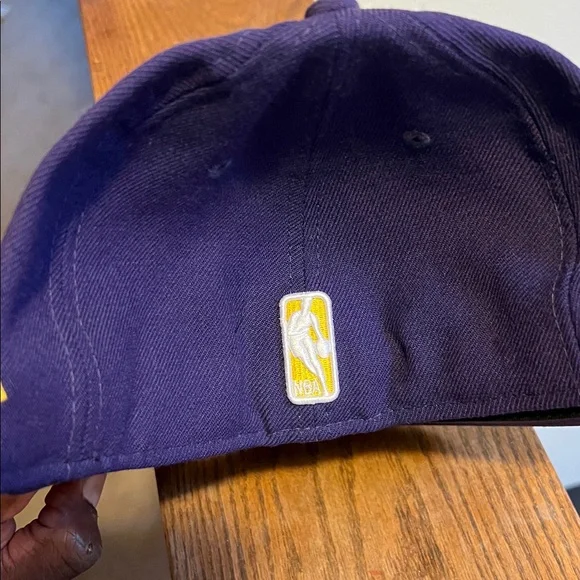 New Era Lakers Purple and Yellow Cap 7 1/2 - Picture 5 of 5